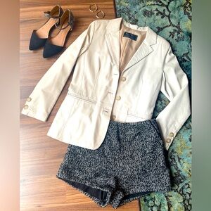 Cream/Ivory cool women’s blazer/jacket